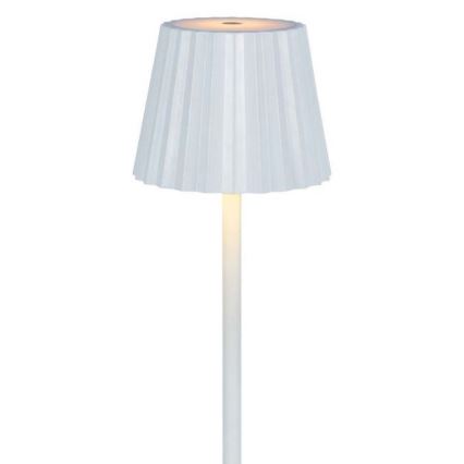LED Stmívatelná dobíjecí dotyková stolní lampa LED/4W/5V 3000-6000K 1800 mAh bílá