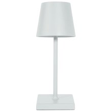 LED Stmívatelná dotyková stolní lampa LED/3,5W/5V 5200 mAh IP54 bílá