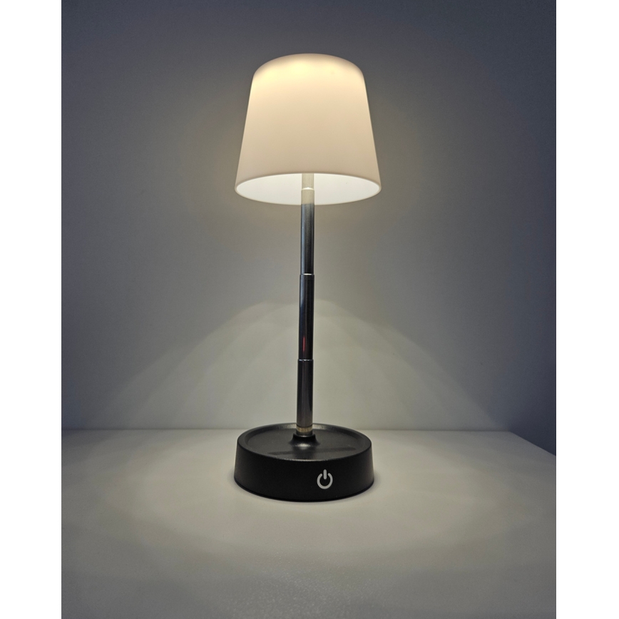 LED Stmívatelná dotyková stolní lampa LED/3W/5V USB 800 mAh bílá