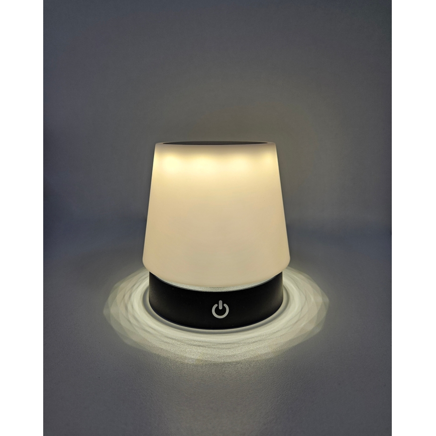 LED Stmívatelná dotyková stolní lampa LED/3W/5V USB 800 mAh bílá