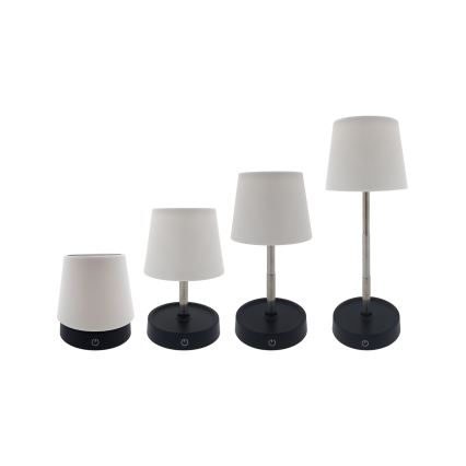 LED Stmívatelná dotyková stolní lampa LED/3W/5V USB 800 mAh bílá