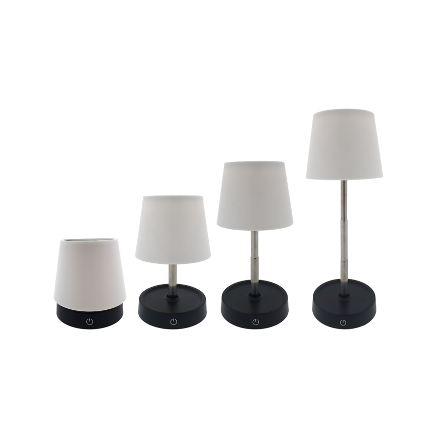 LED Stmívatelná dotyková stolní lampa LED/3W/5V USB 800 mAh bílá
