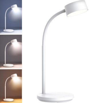 LED Stmívatelná dotyková stolní lampa LED/4,5W/5V 3000/4000/6500K bílá