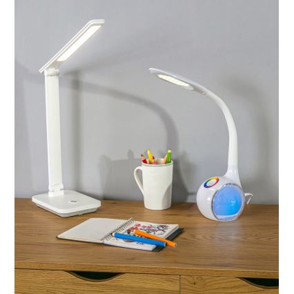 LED Stmívatelná dotyková stolní lampa LED/5W/5V 6000 mAh