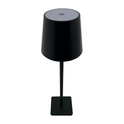 LED Stmívatelná dotyková stolní lampa LED/5W/5V USB 1200 mAh černá