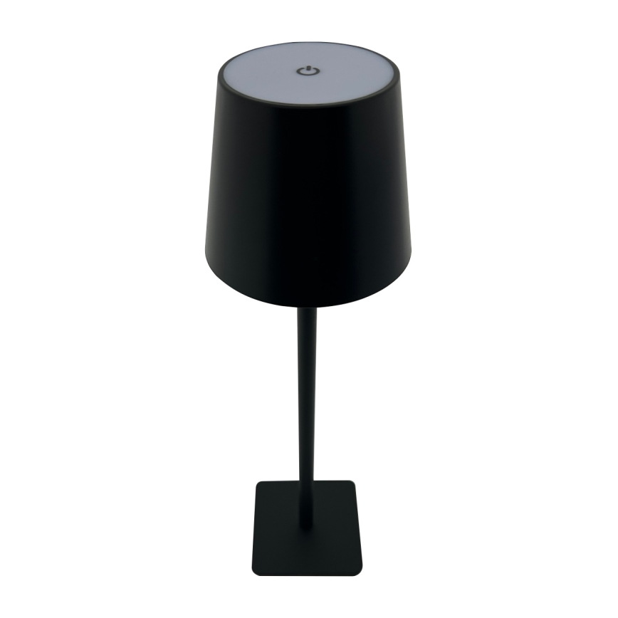 LED Stmívatelná dotyková stolní lampa LED/5W/5V USB 1200 mAh černá