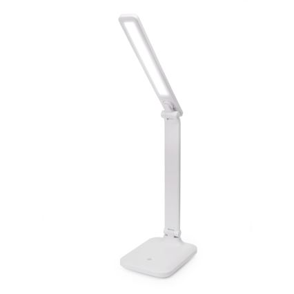 LED Stmívatelná dotyková stolní lampa s USB portem REMUS LED/5W/230V bílá