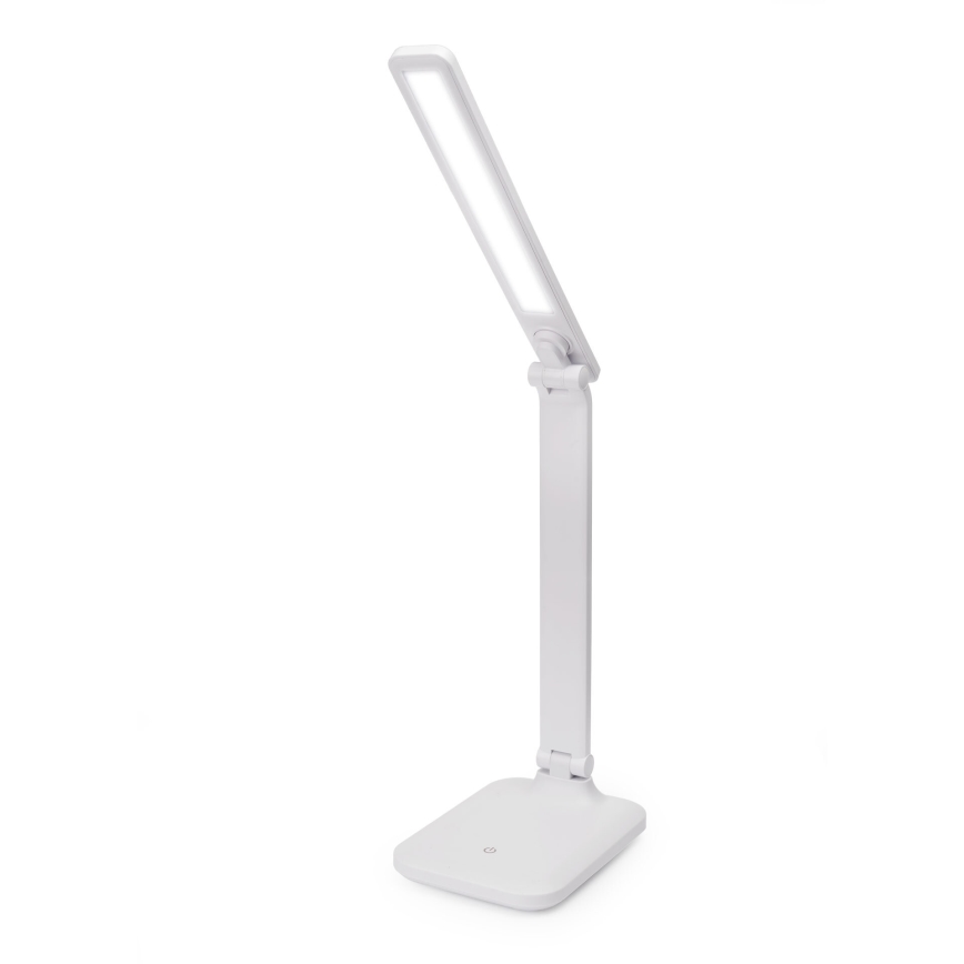 LED Stmívatelná dotyková stolní lampa s USB portem REMUS LED/5W/230V bílá