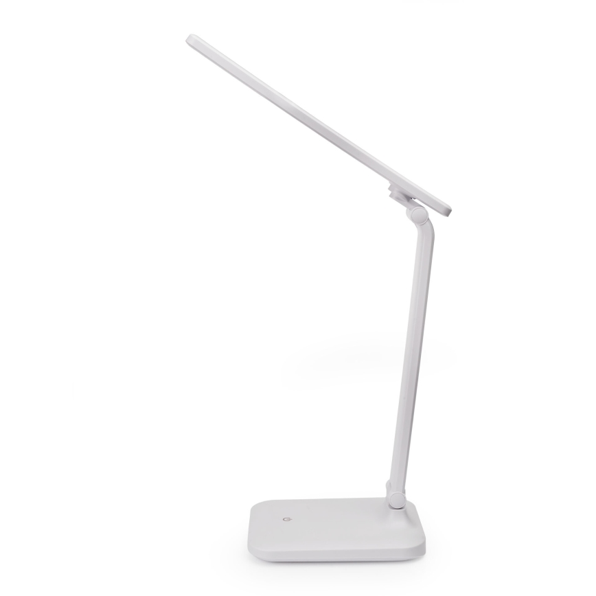 LED Stmívatelná dotyková stolní lampa s USB portem REMUS LED/5W/230V bílá