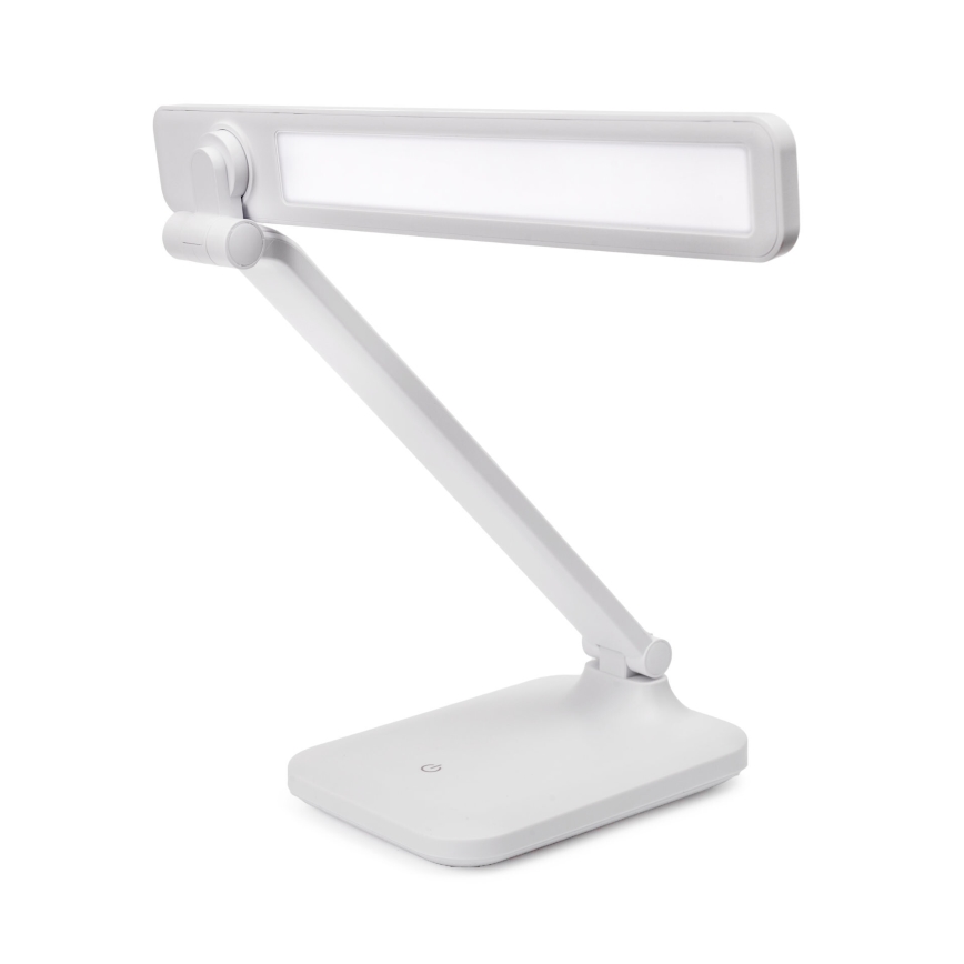 LED Stmívatelná dotyková stolní lampa s USB portem REMUS LED/5W/230V bílá