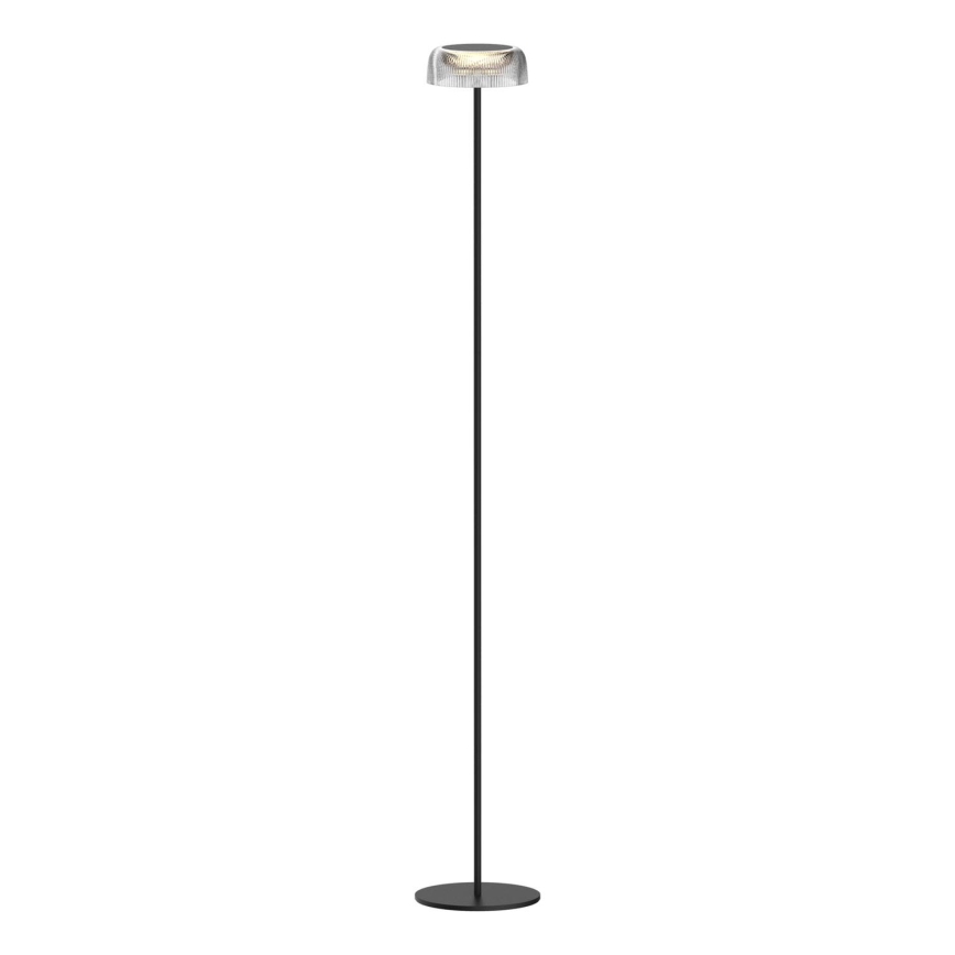 LED Stmívatelná dotyková venkovní stojací lampa TRYPOLIS LED/2W/5V USB 1800 mAh IP44 černá