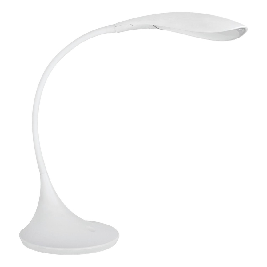 LED Stmívatelná flexibilní stolní lampa FRANCO LED/6,8W/230V bílá
