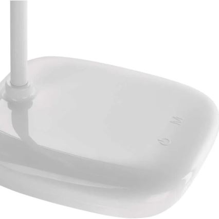 LED Stmívatelná flexibilní stolní lampa LED/12W/230V 3000K/4000K/6500K bílá