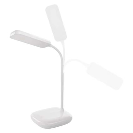LED Stmívatelná flexibilní stolní lampa LED/12W/230V 3000K/4000K/6500K bílá