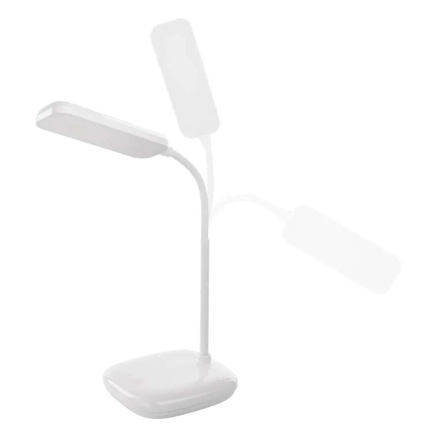 LED Stmívatelná flexibilní stolní lampa LED/12W/230V 3000K/4000K/6500K bílá