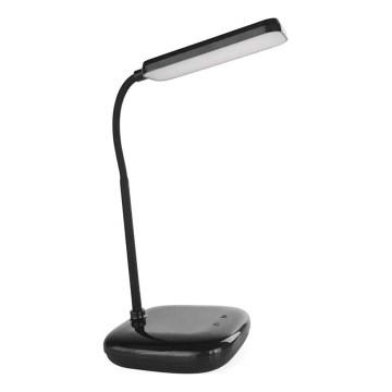 LED Stmívatelná flexibilní stolní lampa LED/12W/230V 3000K/4000K/6500K černá