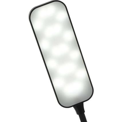 LED Stmívatelná flexibilní stolní lampa LED/12W/230V 3000K/4000K/6500K černá