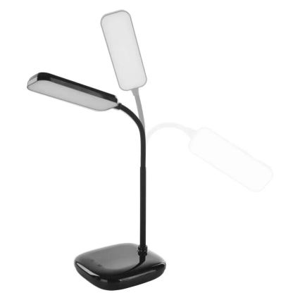 LED Stmívatelná flexibilní stolní lampa LED/12W/230V 3000K/4000K/6500K černá