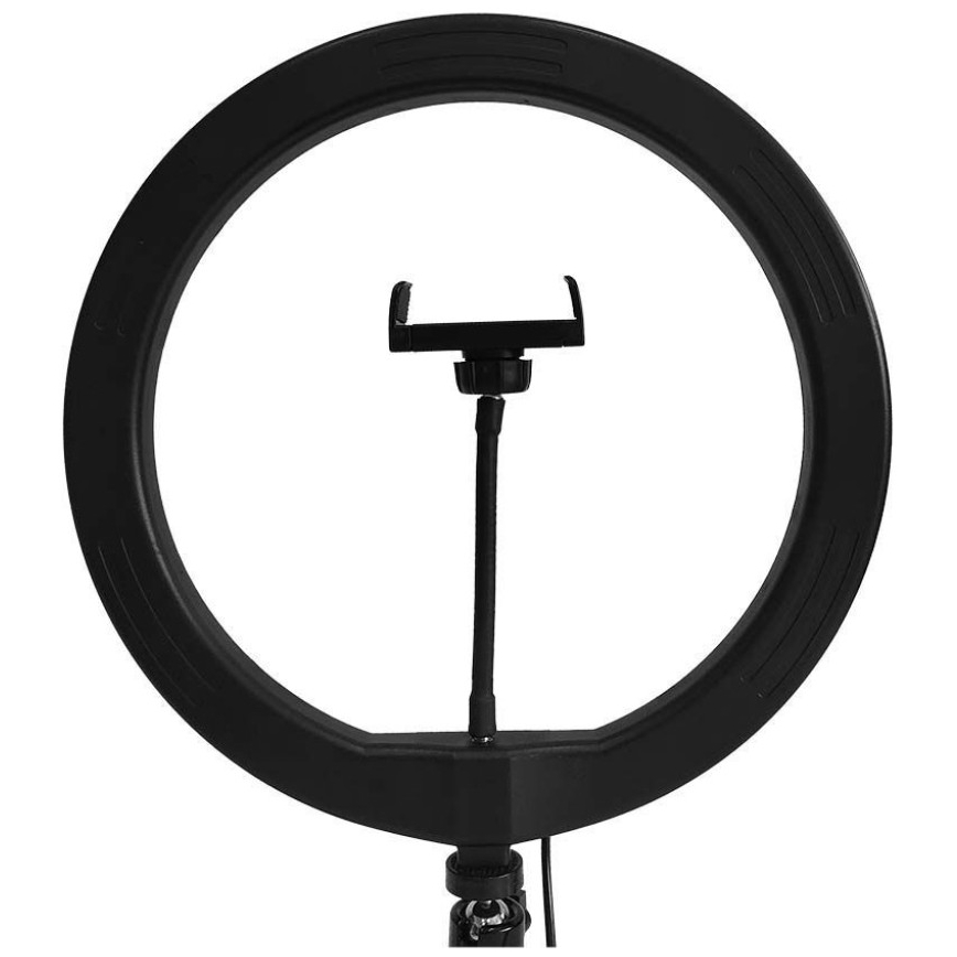 LED Stmívatelná lampa se stativem a držákem pro vlogování LED/10W/5V 3200-5500K
