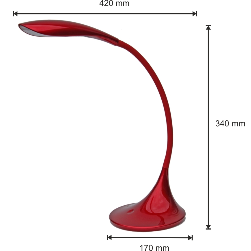 LED Stmívatelná lampa VELA 1xLED/6,5W/230V