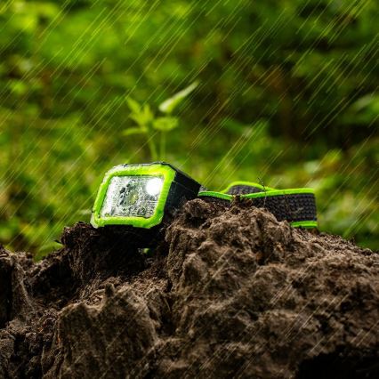 LED Stmívatelná nabíjecí čelovka se senzorem LED/10W/5V IP66 750 lm 1500 mAh