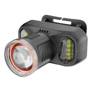LED Stmívatelná nabíjecí čelovka LED/3,4W/5V 1500 mAh