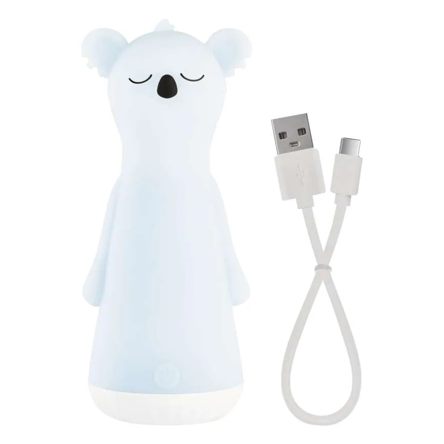 LED Stmívatelná nabíjecí dětská svítilna s nočním světlem 2v1 LED/3,7V 1200 mAh