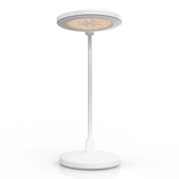 LED Stmívatelná nabíjecí dotyková lampa se zrcátkem LED/6W/1200 mAh 3000/4000/5700K CRI 90 bílá