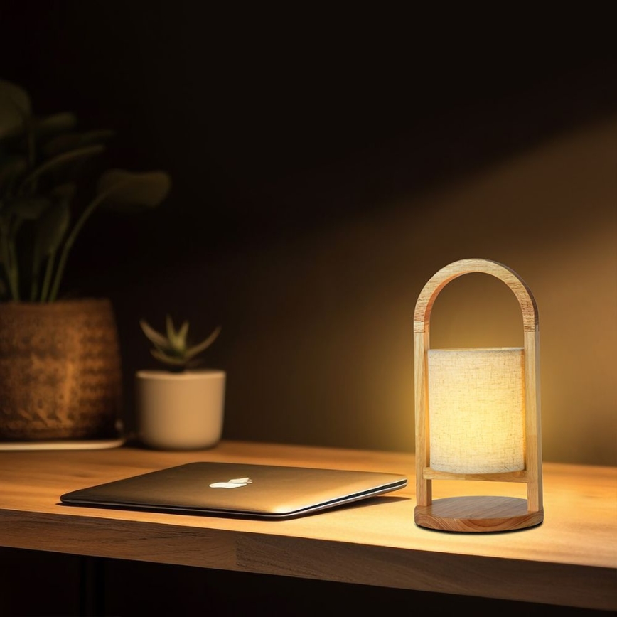LED Stmívatelná nabíjecí dotyková stolní lampa LED/1,5W/5V 3000K 1800mAh béžová
