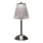 LED Stmívatelná nabíjecí dotyková stolní lampa LED/2,4W/5V 3000-6000K 1800 mAh lesklý chrom