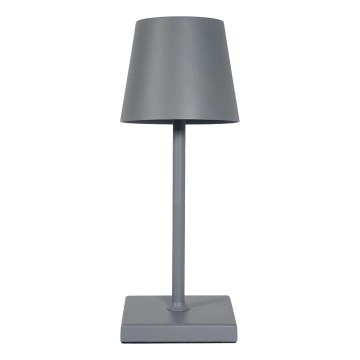 LED Stmívatelná nabíjecí dotyková stolní lampa LED/3,5W/5V 5200mAh šedá