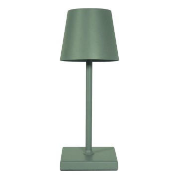 LED Stmívatelná nabíjecí dotyková stolní lampa LED/3,5W/5V 5200mAh zelená