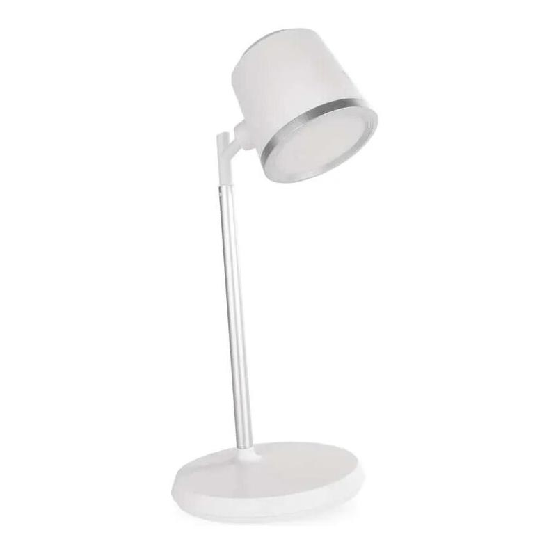 LED Stmívatelná nabíjecí stolní lampa 4v1 LED/6W/3,7V 3000K/4000K/6500K 1500mAh bílá