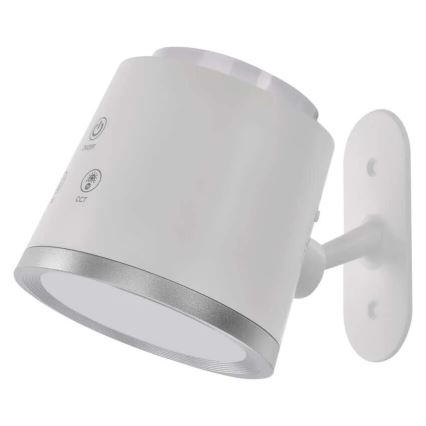 LED Stmívatelná nabíjecí stolní lampa 4v1 LED/6W/3,7V 3000K/4000K/6500K 1500mAh bílá