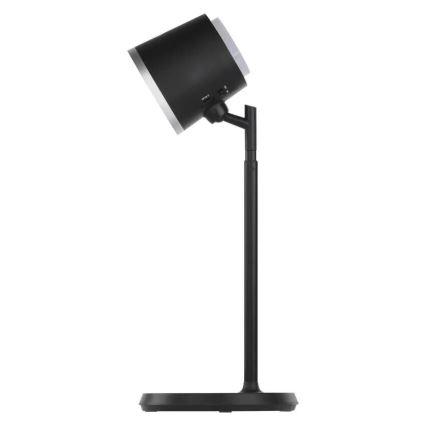 LED Stmívatelná nabíjecí stolní lampa 4v1 LED/6W/3,7V 3000K/4000K/6500K 1500mAh černá