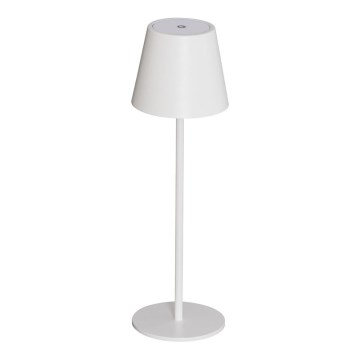 LED Stmívatelná nabíjecí stolní lampa INITA LED/1,2W/1800 mAh IP54 bílá