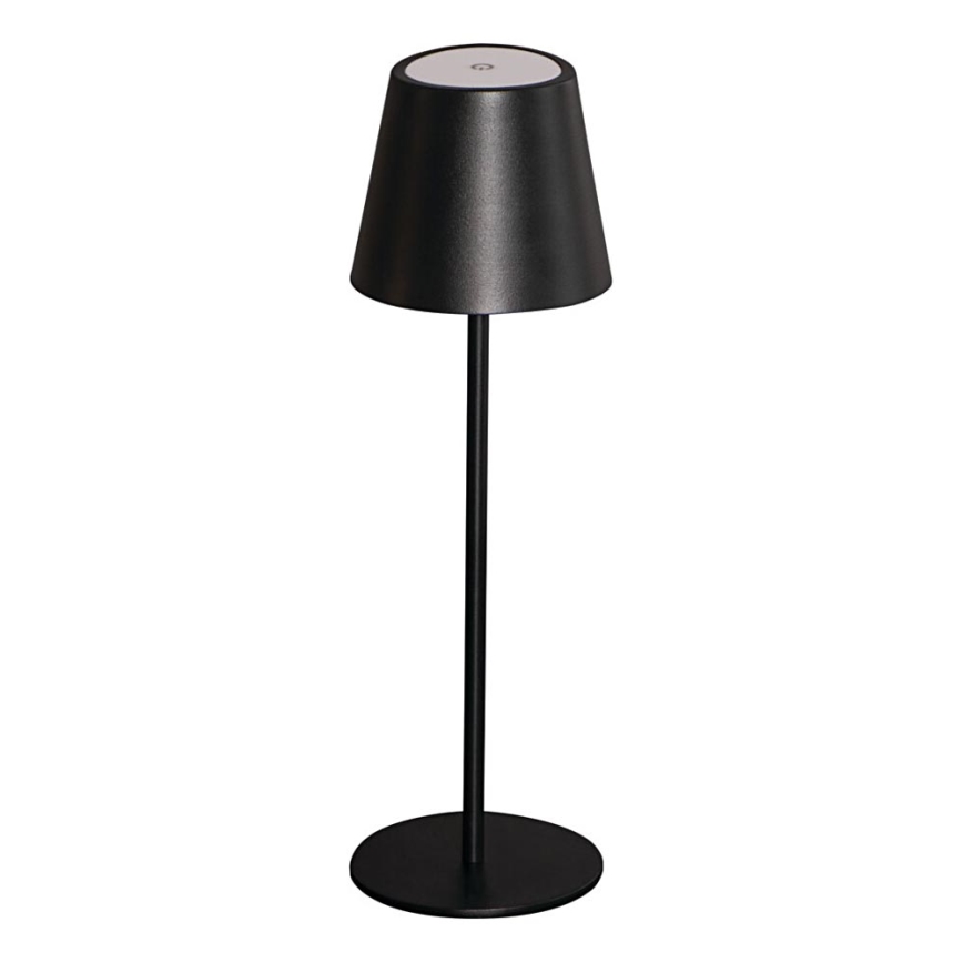 LED Stmívatelná nabíjecí stolní lampa INITA LED/1,2W/1800 mAh IP54 černá