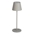 LED Stmívatelná nabíjecí stolní lampa INITA LED/1,2W/1800 mAh IP54 šedá
