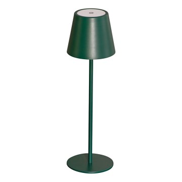 LED Stmívatelná nabíjecí stolní lampa INITA LED/1,2W/1800 mAh IP54 zelená