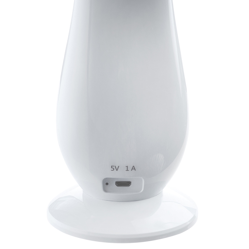 LED Stmívatelná nabíjecí stolní lampa LILLY LED/4W/5V 1200 mAh bílá