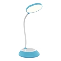 LED Stmívatelná nabíjecí stolní lampa VISUA LED/5W/5V 3000-5000K 1200 mAh modrá
