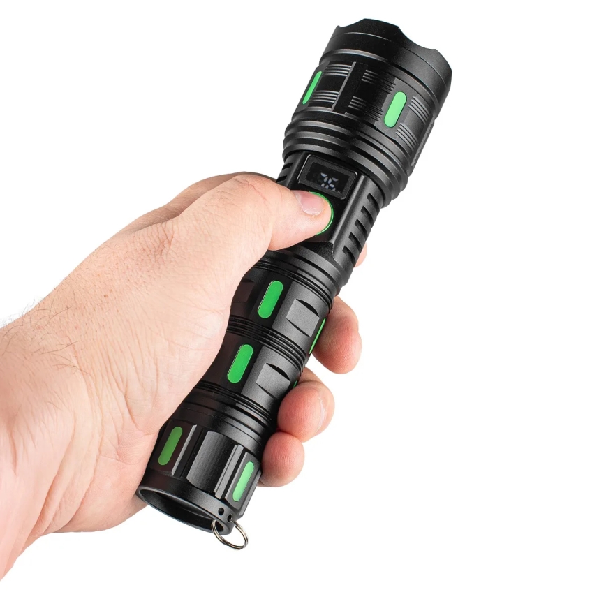 LED Stmívatelná nabíjecí svítilna s funkcí powerbanky LED/20W/5V IP44 1200 lm 5000 mAh