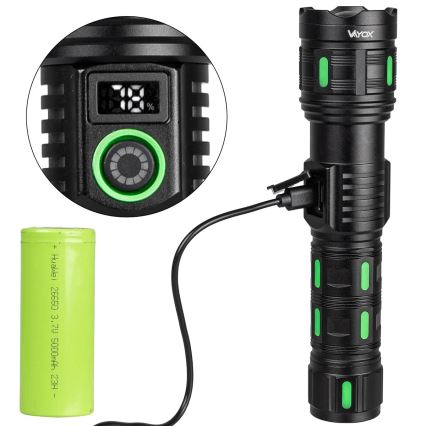 LED Stmívatelná nabíjecí svítilna s funkcí powerbanky LED/20W/5V IP44 1200 lm 5000 mAh