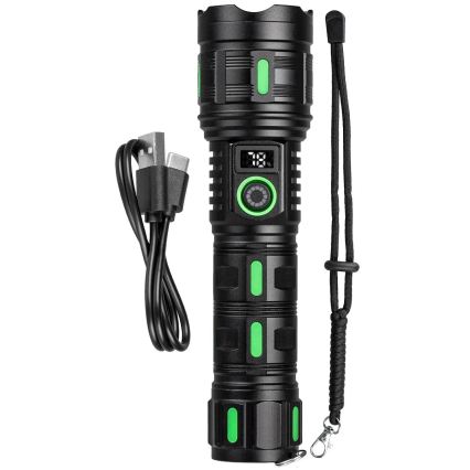 LED Stmívatelná nabíjecí svítilna s funkcí powerbanky LED/20W/5V IP44 1200 lm 5000 mAh