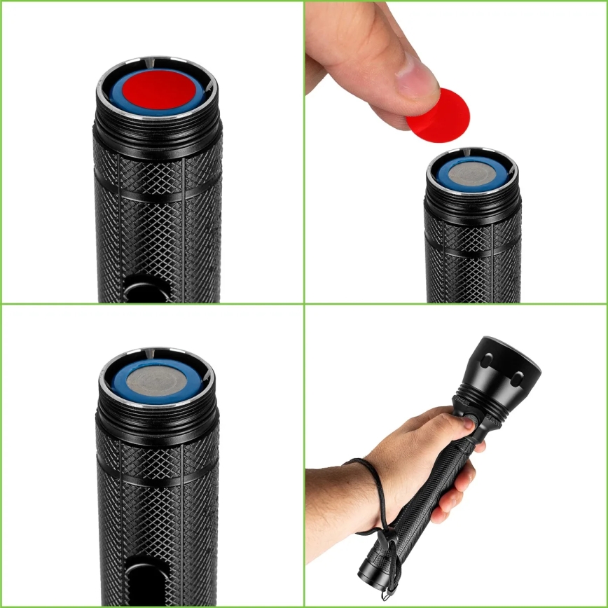 LED Stmívatelná nabíjecí svítilna LED/20W/5V IPX5 1570 lm 8400 mAh