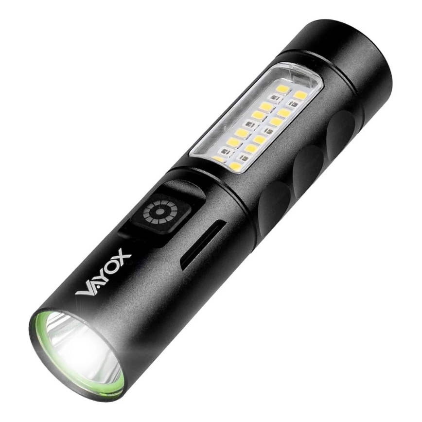 LED Stmívatelná nabíjecí svítilna s červeným světlem LED/5W/5V IPX4 250 lm 2000 mAh