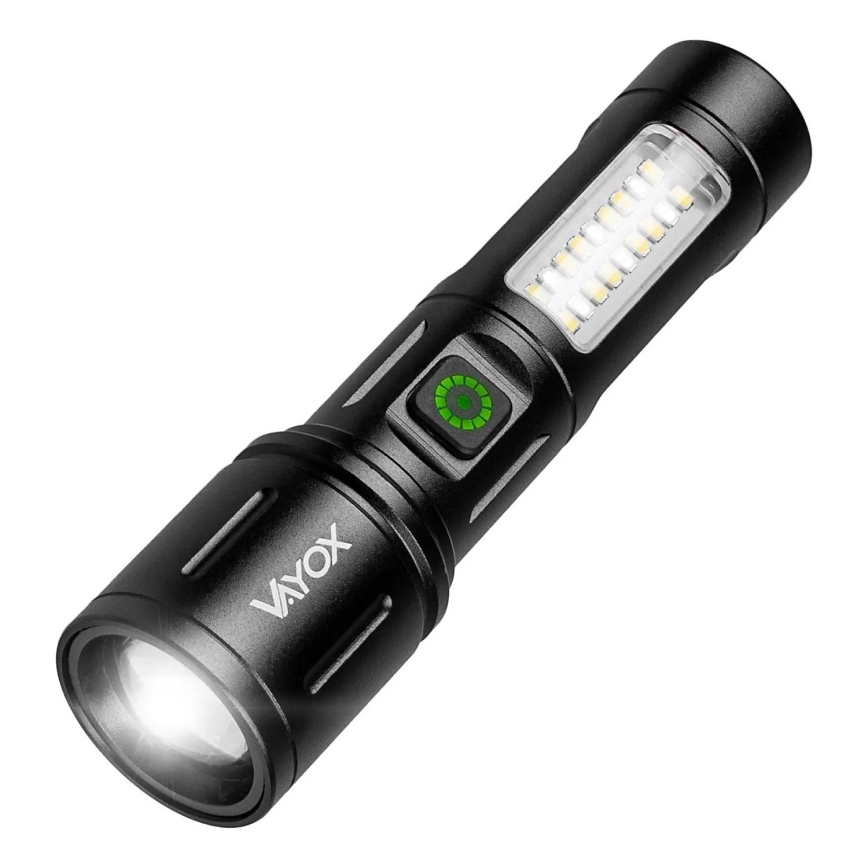 LED Stmívatelná nabíjecí svítilna s červeným světlem LED/5W/5V IPX4 260 lm 2000 mAh