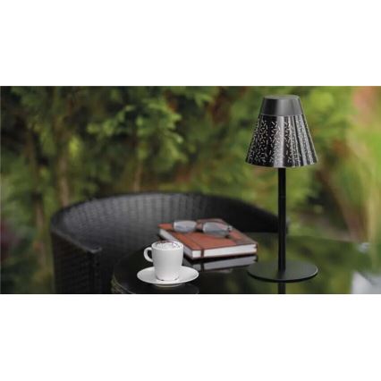 LED Stmívatelná nabíjecí venkovní stolní lampa LED/4,2W/5V 2200mAh IP44