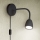 LED Stmívatelná nástěnná lampička LED/4W/230V černá