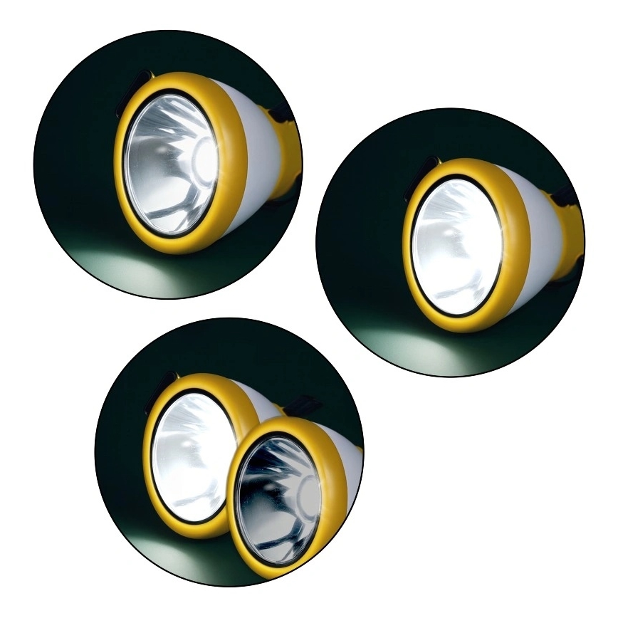 LED Stmívatelná přenosná nabíjecí lampa s funkcí powerbanky LUMINA MINIO LED/5V 1800 mAh IP44 žlutá